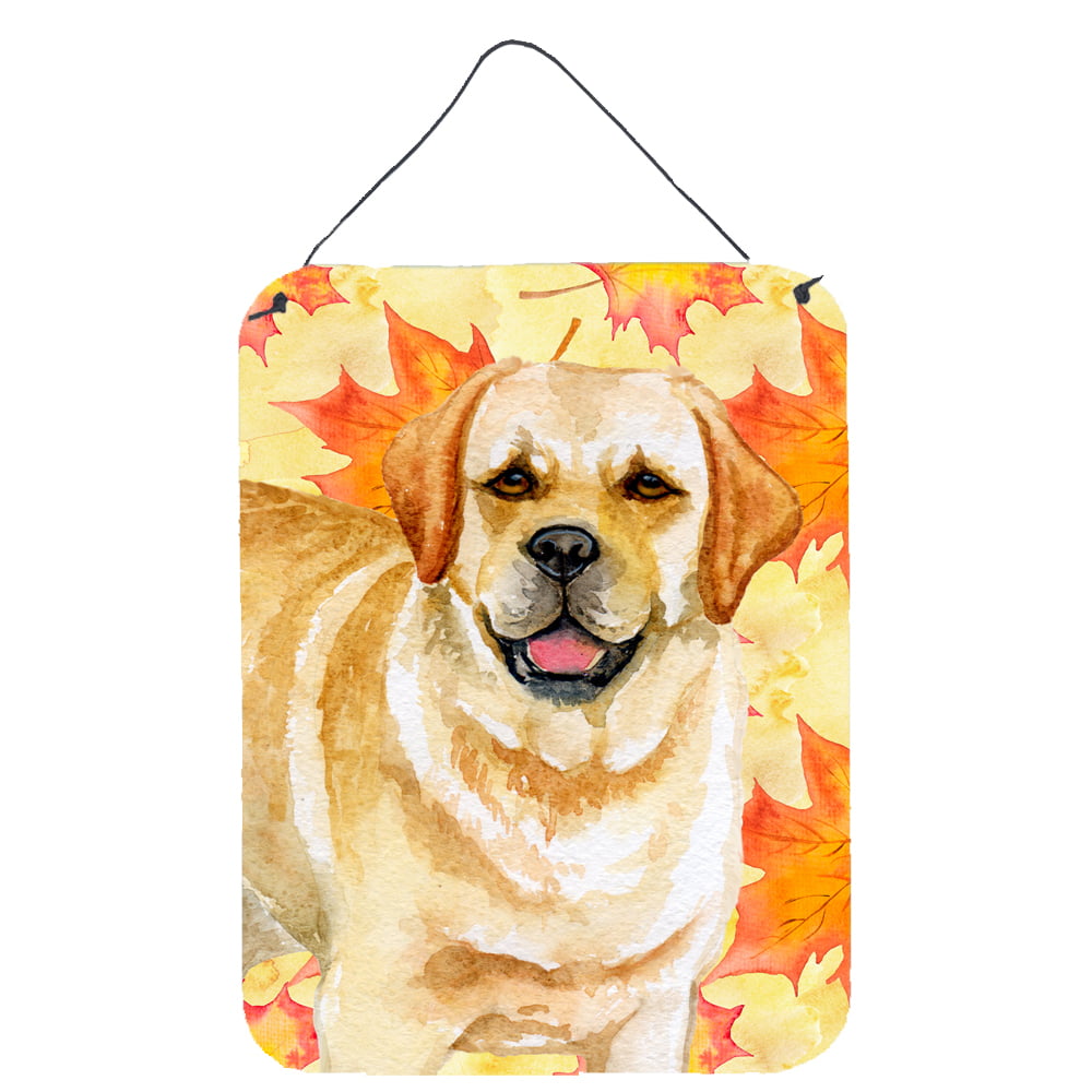 Golden Retriever Fall Wall or Door Hanging Prints