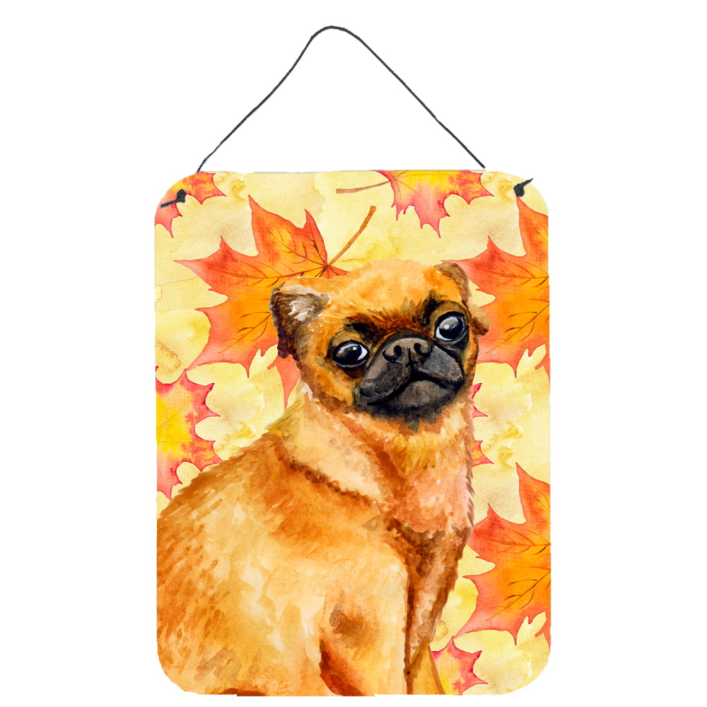 BB9928DS1216 Small Brabant Griffon Fall Wall or Door Hanging Prints