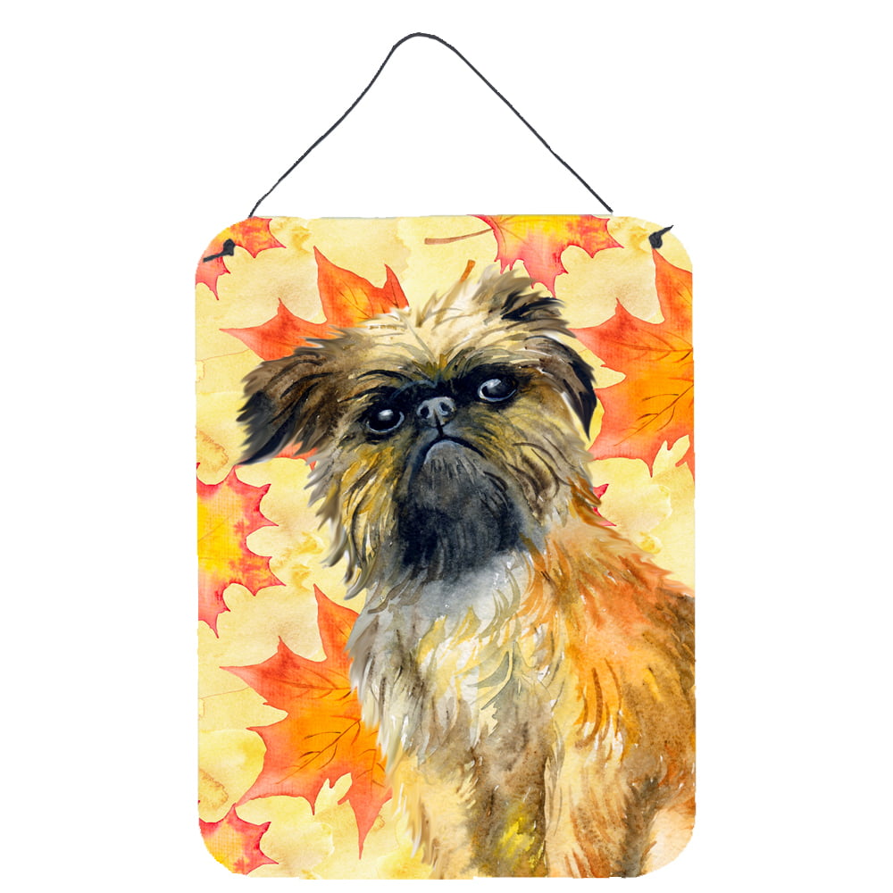 Brussels Griffon Fall Wall or Door Hanging Prints