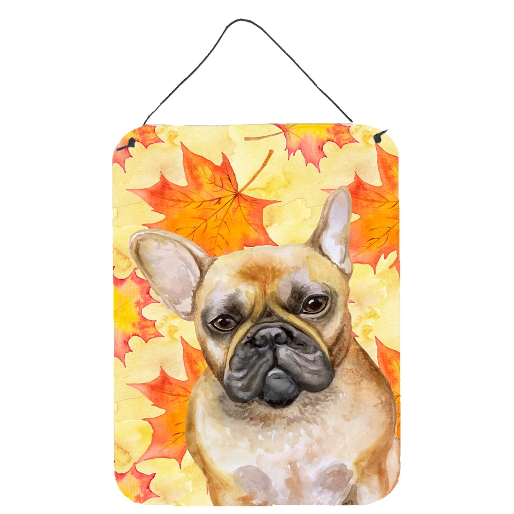 French Bulldog Fall Wall or Door Hanging Prints