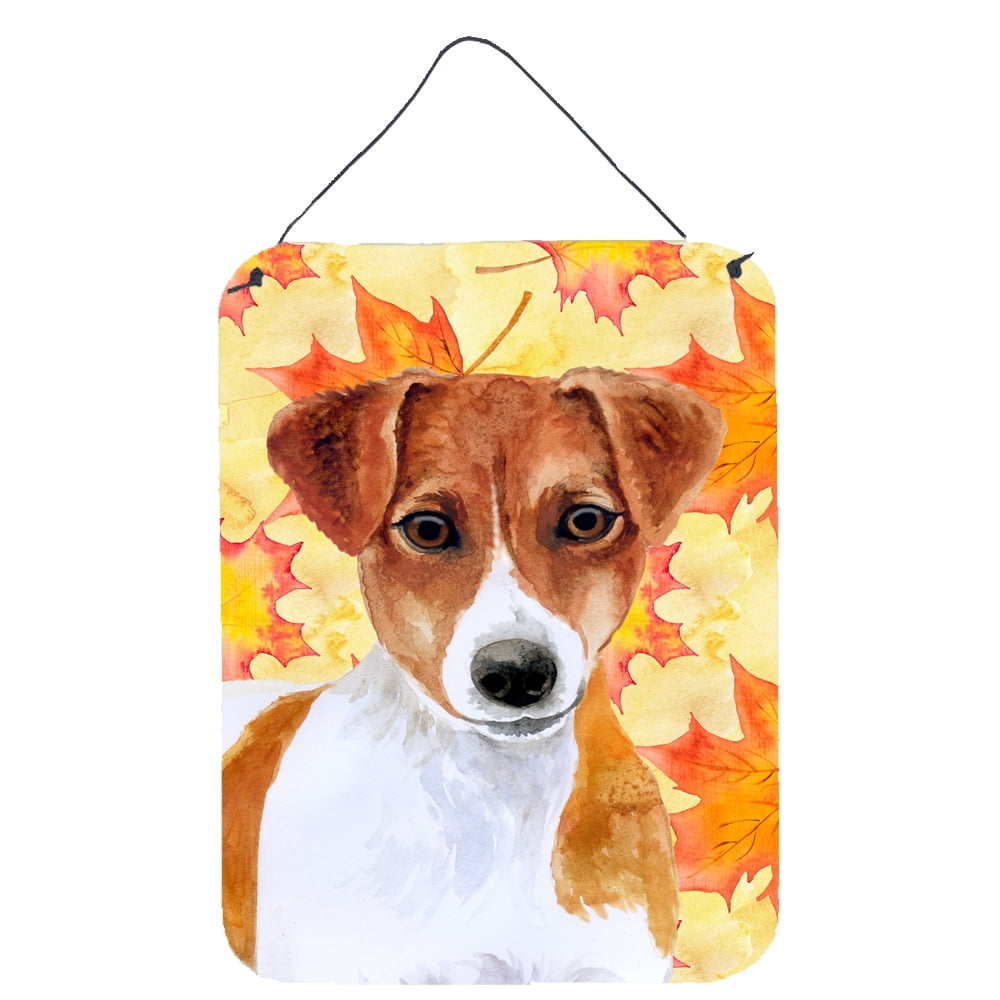 Jack Russell Terrier Fall Wall or Door Hanging Prints