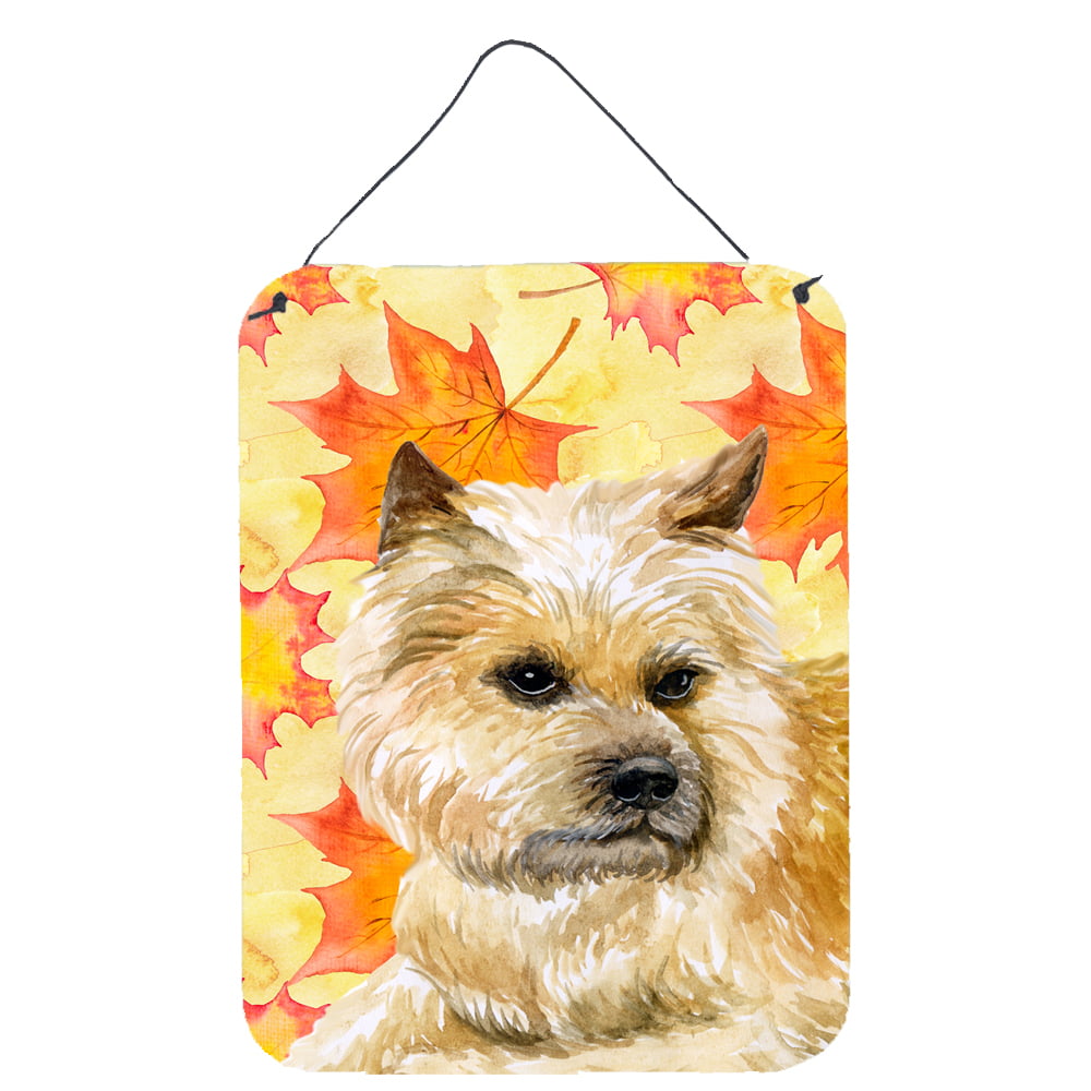 Cairn Terrier Fall Wall or Door Hanging Prints