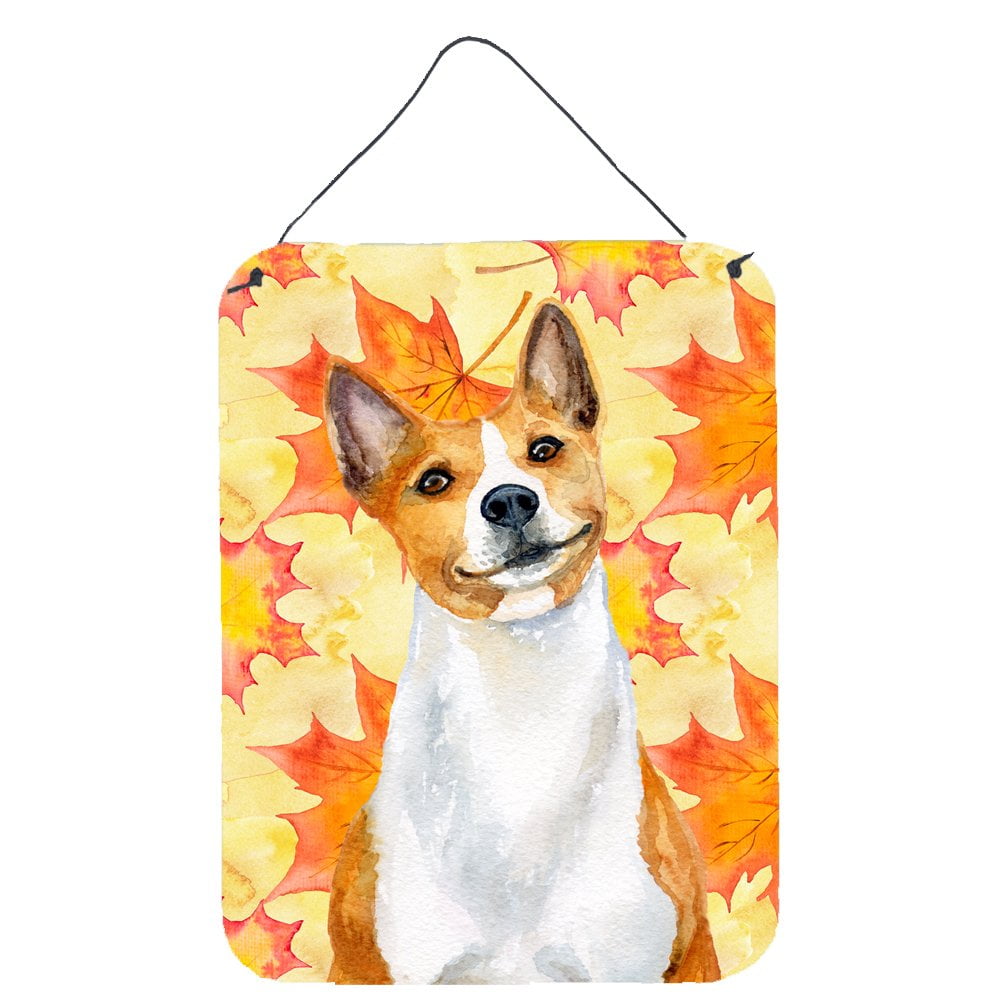 BB9953DS1216 Basenji Fall Wall or Door Hanging Prints