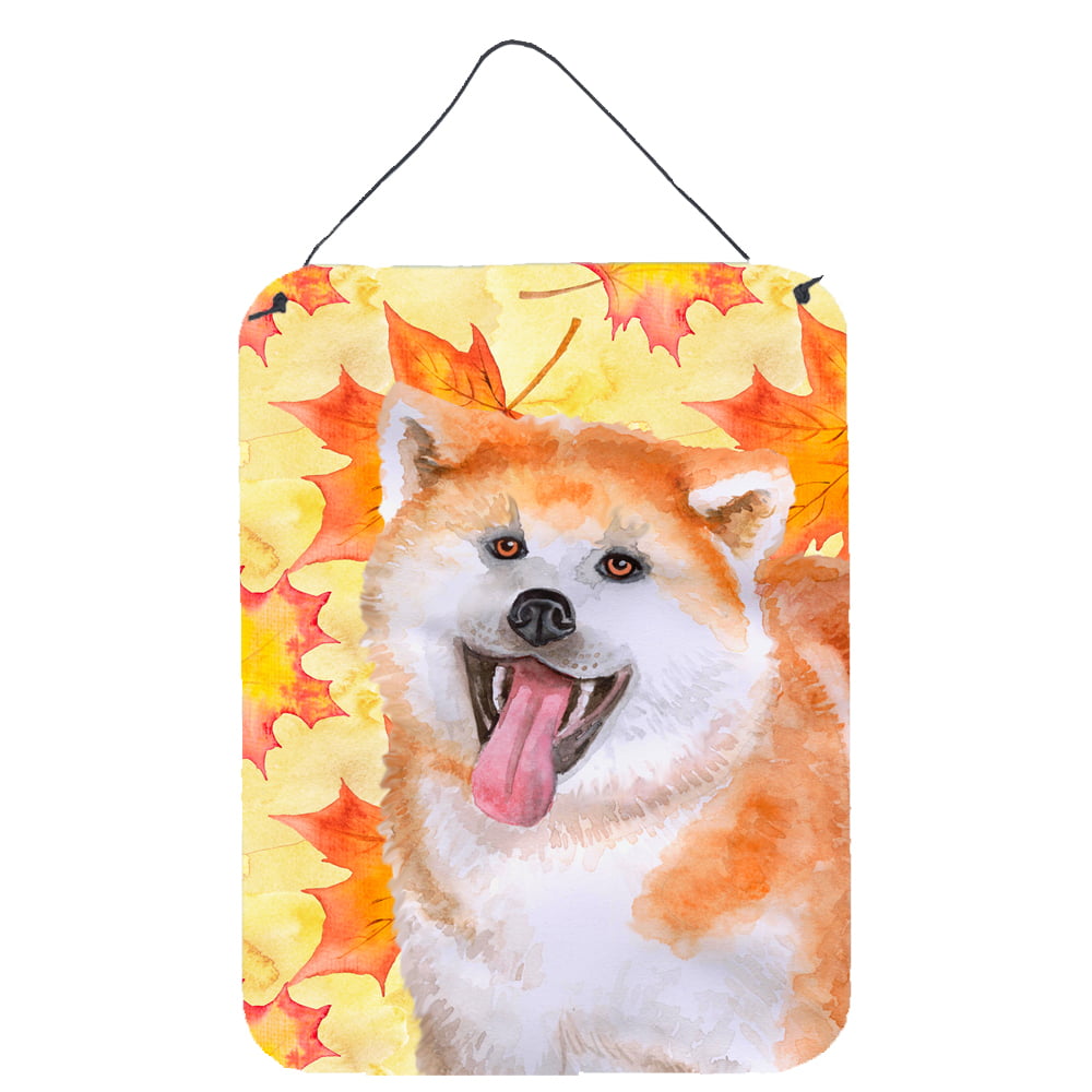 Akita Fall Wall or Door Hanging Prints