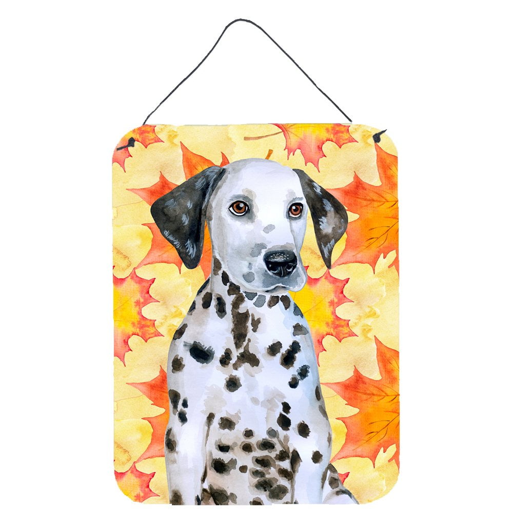 BB9969DS1216 Dalmatian Puppy Fall Wall or Door Hanging Prints