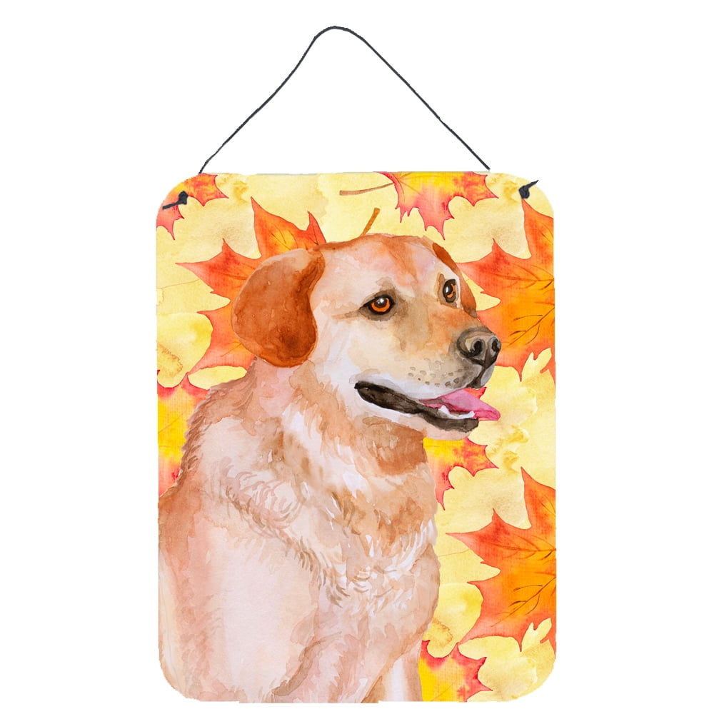 Labrador Retriever Fall Wall or Door Hanging Prints