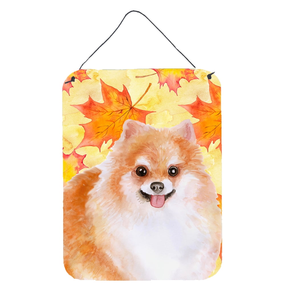 Pomeranian No.2 Fall Wall or Door Hanging Prints