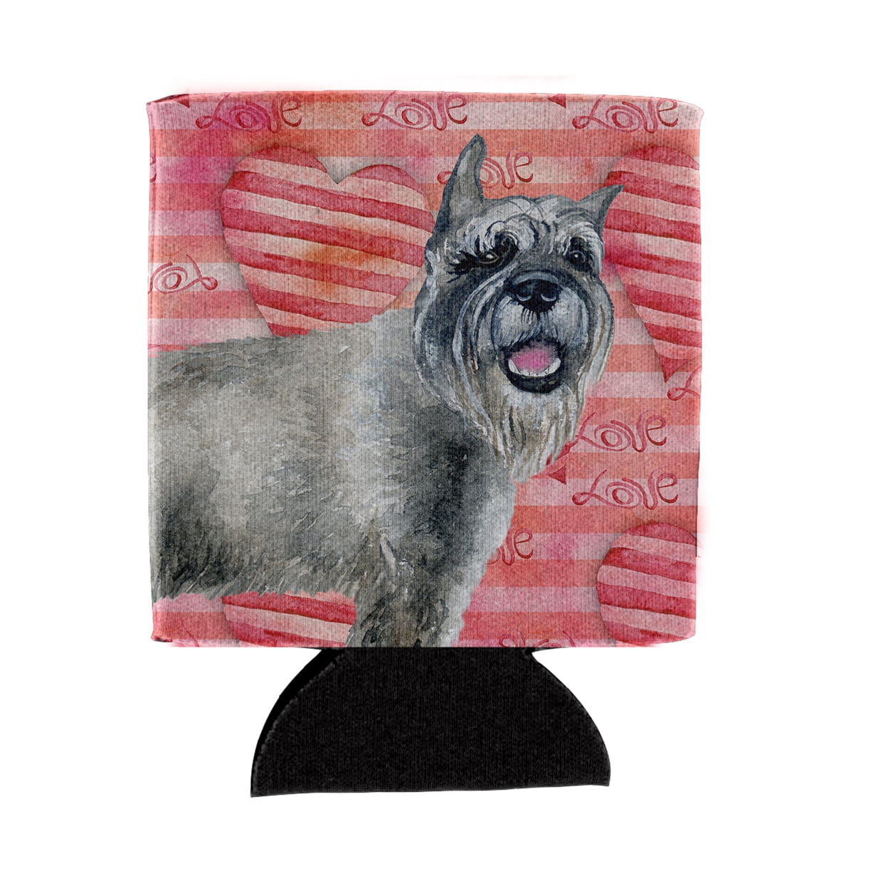 Schnauzer Love Can or Bottle Hugger