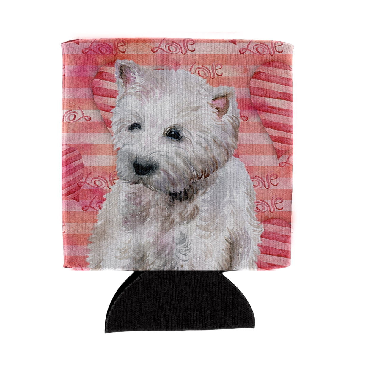 BB9788CC Westie Love Can or Bottle Hugger