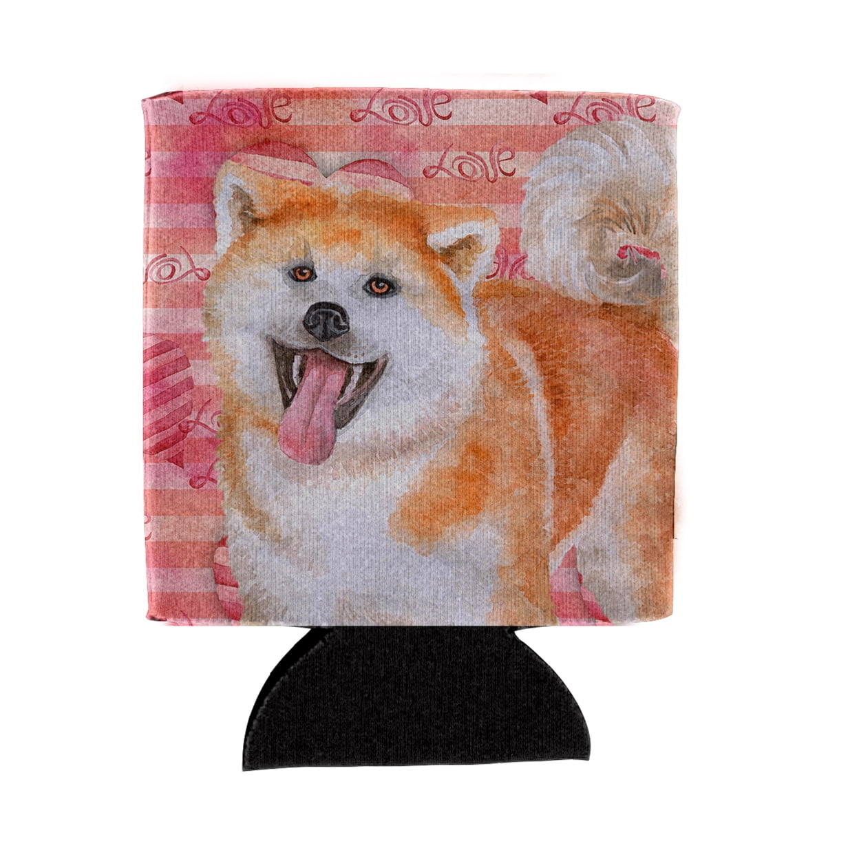 Akita Love Can or Bottle Hugger