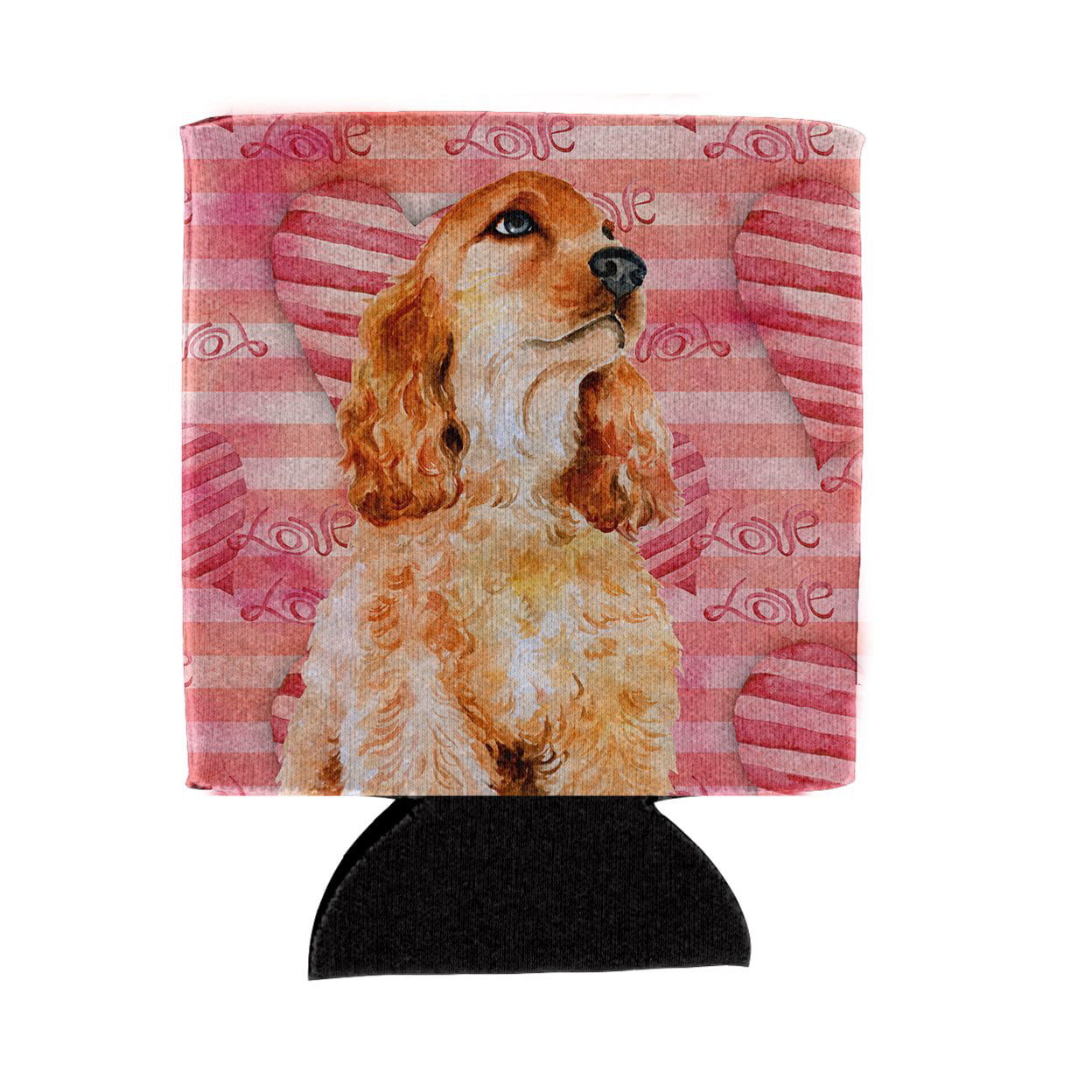BB9793CC Cocker Spaniel Love Can or Bottle Hugger