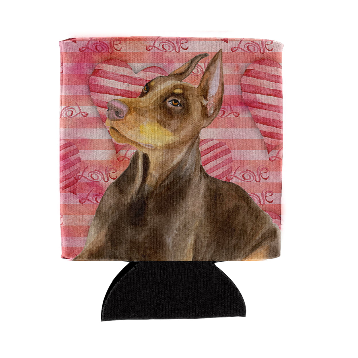 Doberman Pinscher Love Can or Bottle Hugger