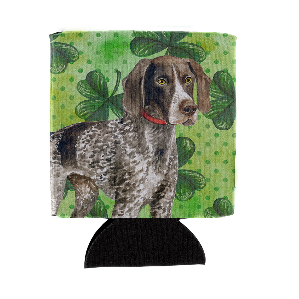 BB9815CC German Shorthaired Pointer St.Patricks Can or Bottle Hugger