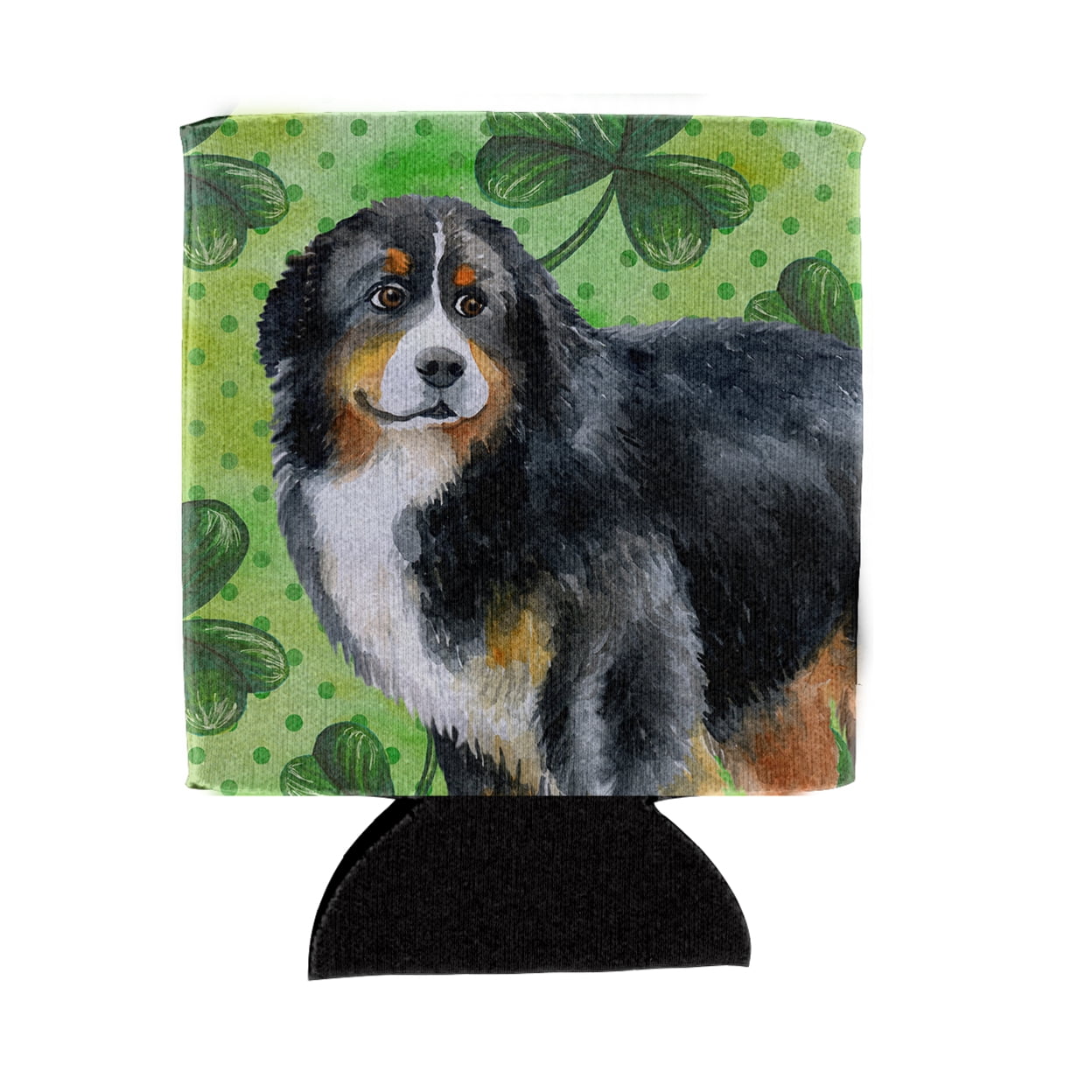 Bernese Mountain Dog St.Patricks Can or Bottle Hugger