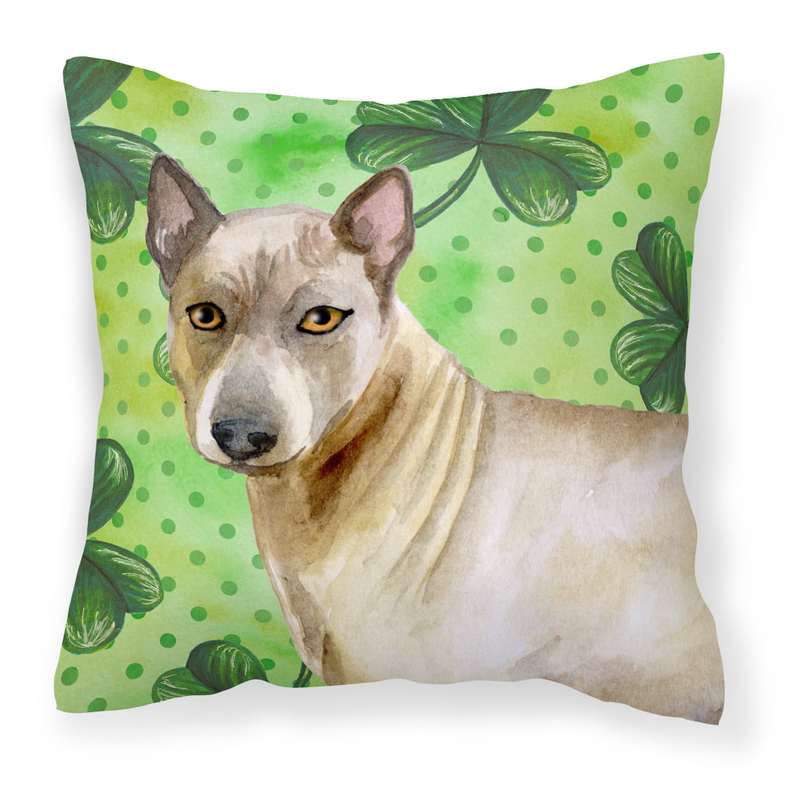 Thai Ridgeback St.Patricks Fabric Decorative Pillow