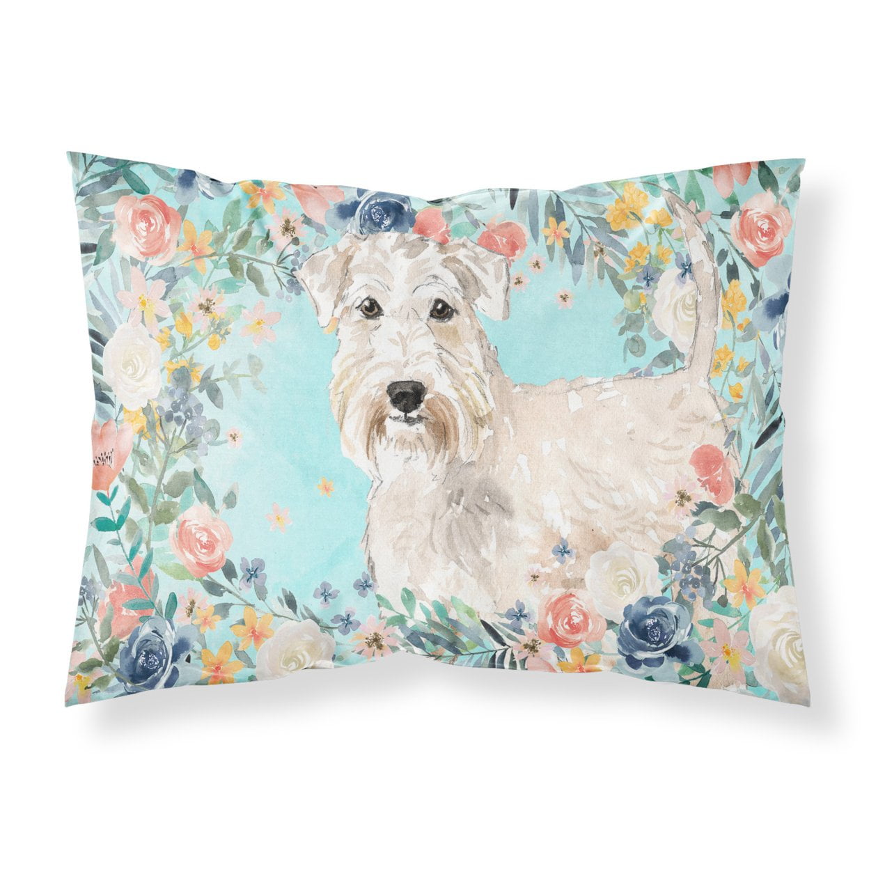 Wheaten Terrier Fabric Standard Pillowcase