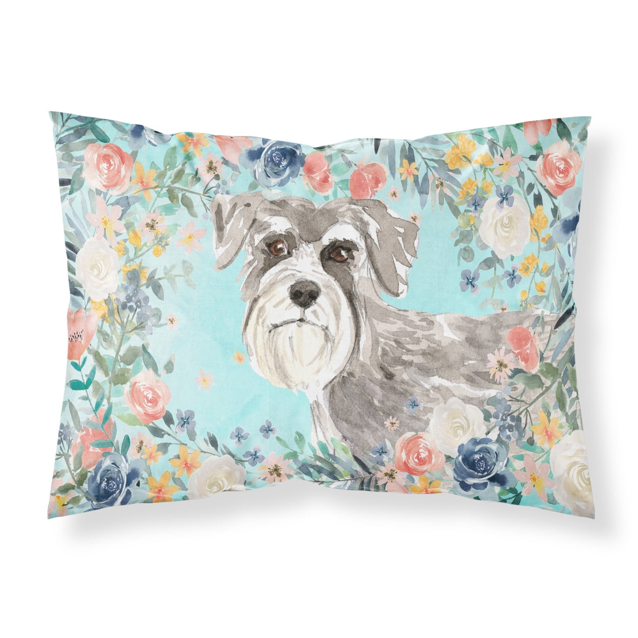 Schnauzer No.1 Fabric Standard Pillowcase