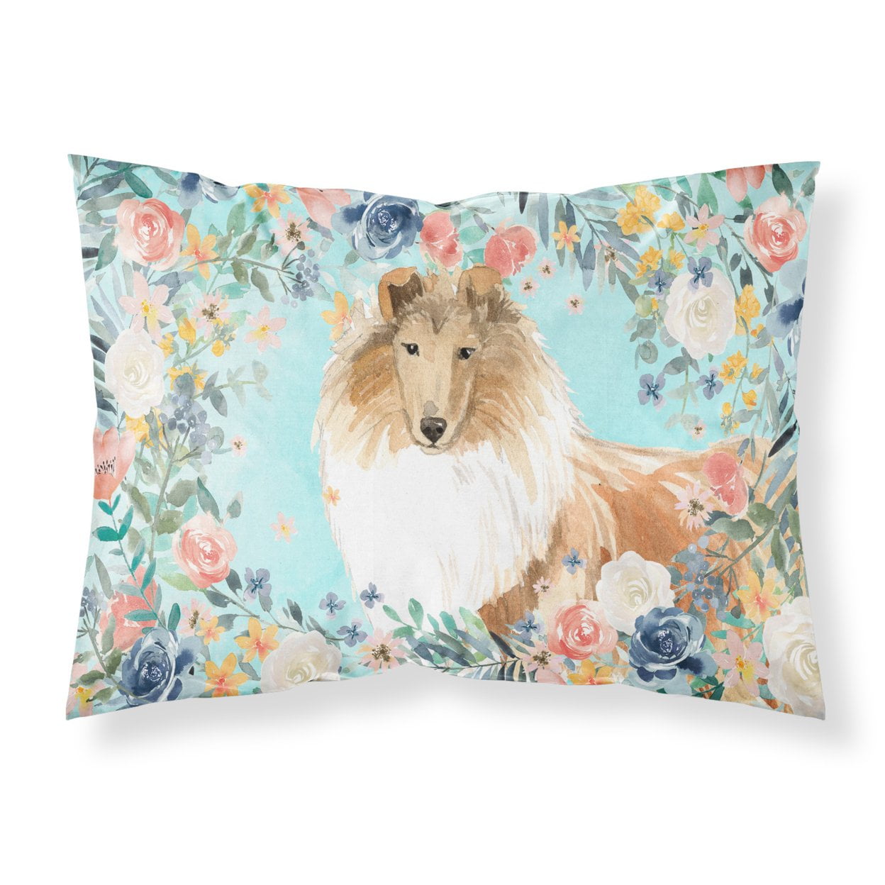 Collie Fabric Standard Pillowcase