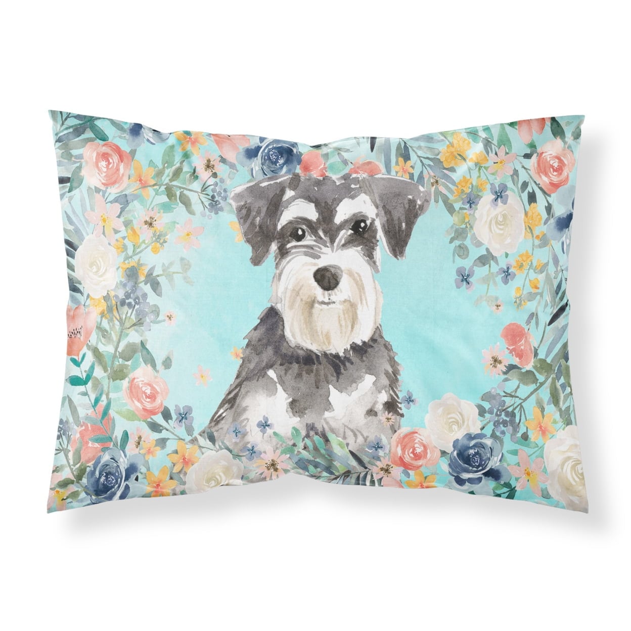 Schnauzer No.2 Fabric Standard Pillowcase