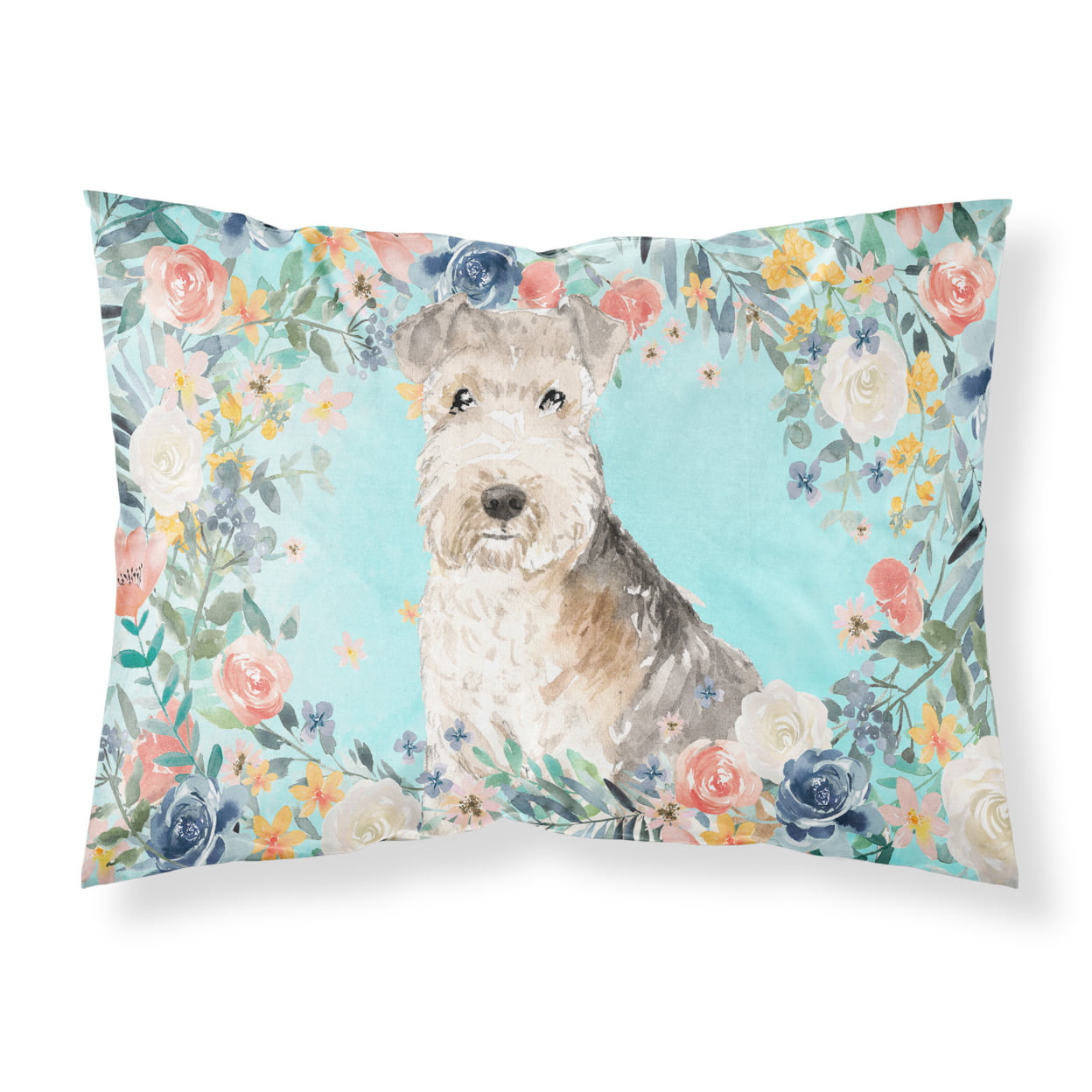 Lakeland Terrier Fabric Standard Pillowcase