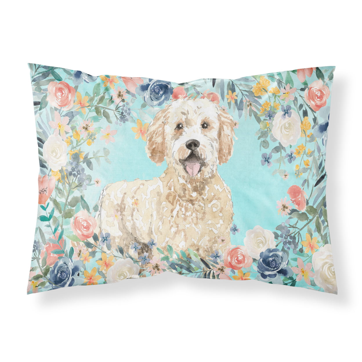 CK3426PILLOWCASE Goldendoodle Fabric Standard Pillowcase