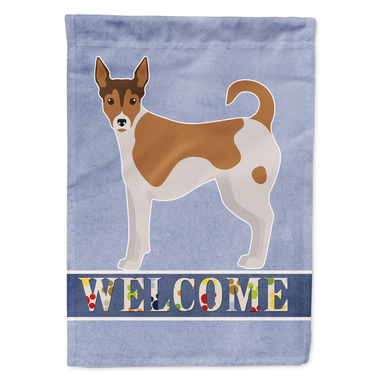 CK3679GF Tenterfield Terrier Welcome Garden Size Flag