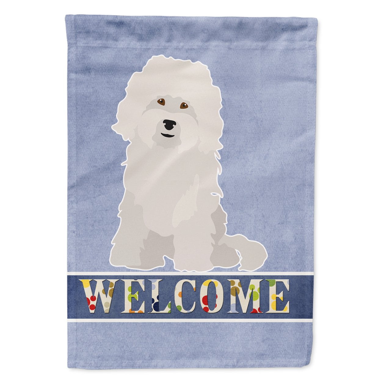 Bolognese Welcome Garden Size Flag