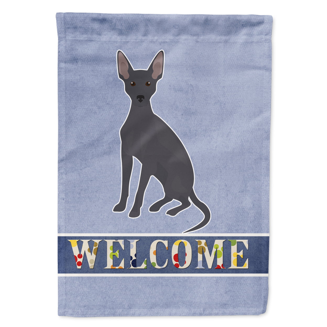 Peruvian Hairless Dog Welcome Garden Size Flag