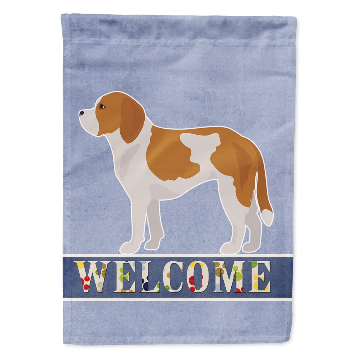 CK3708GF Beaglier No.1 Welcome Garden Size Flag