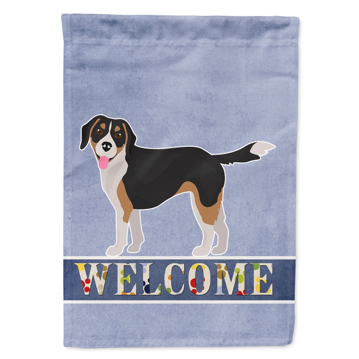 Beaglier No.2 Welcome Garden Size Flag