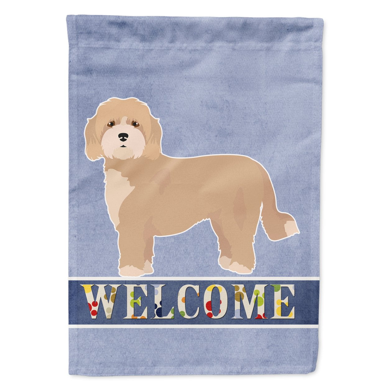 Cavachon Welcome Garden Size Flag