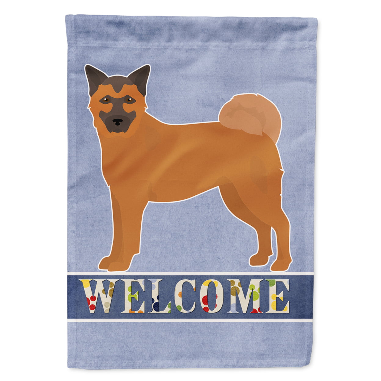 CK3725GF Chow Shepherd Welcome Garden Size Flag