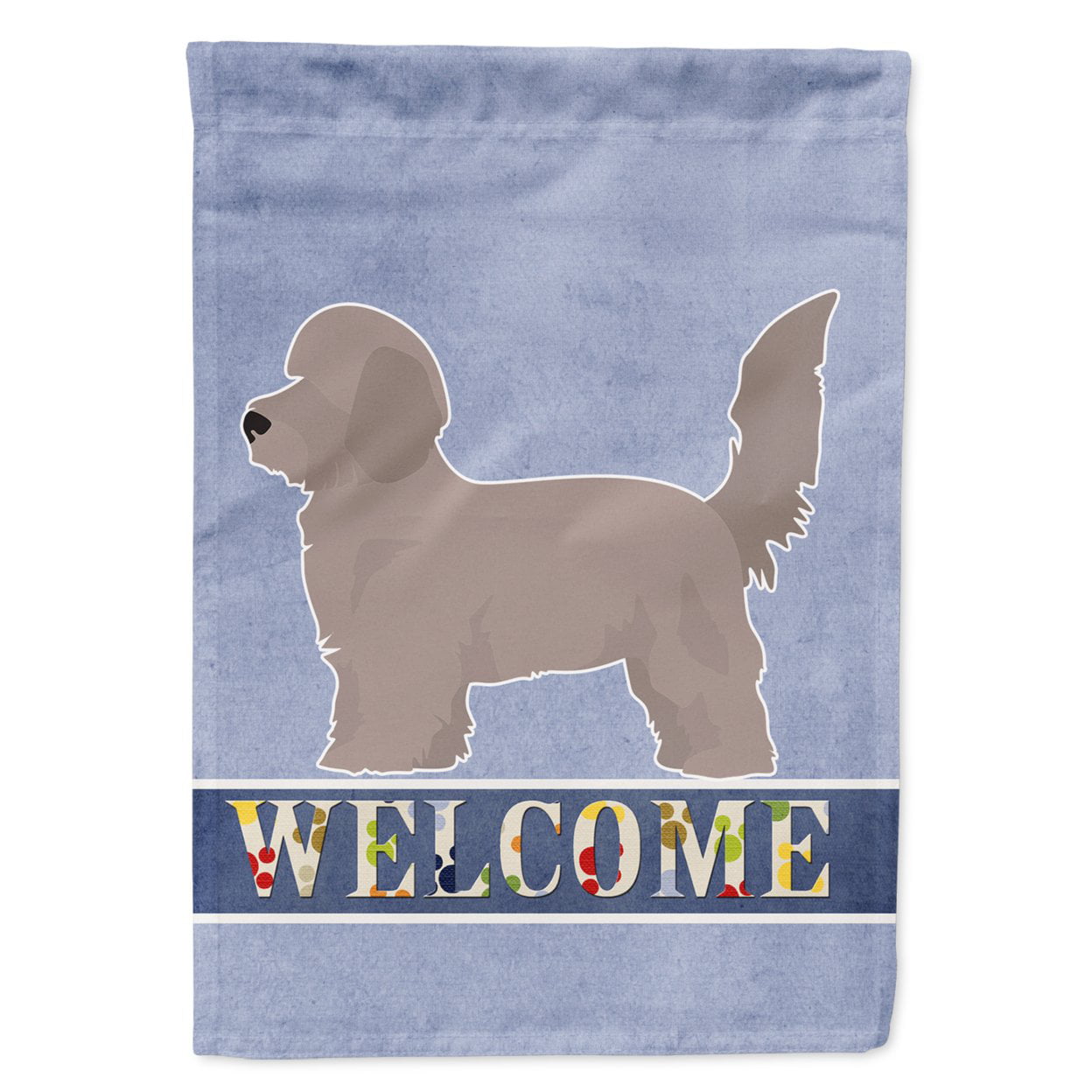Doxiepoo Welcome Garden Size Flag