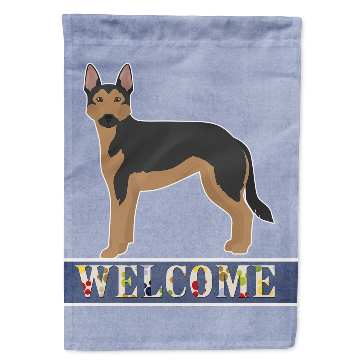 German Sheprador No.2 Welcome Garden Size Flag