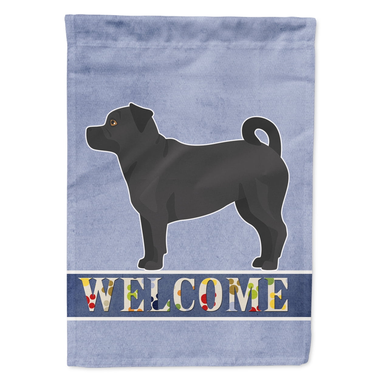 CK3750GF Balck Jug Welcome Garden Size Flag