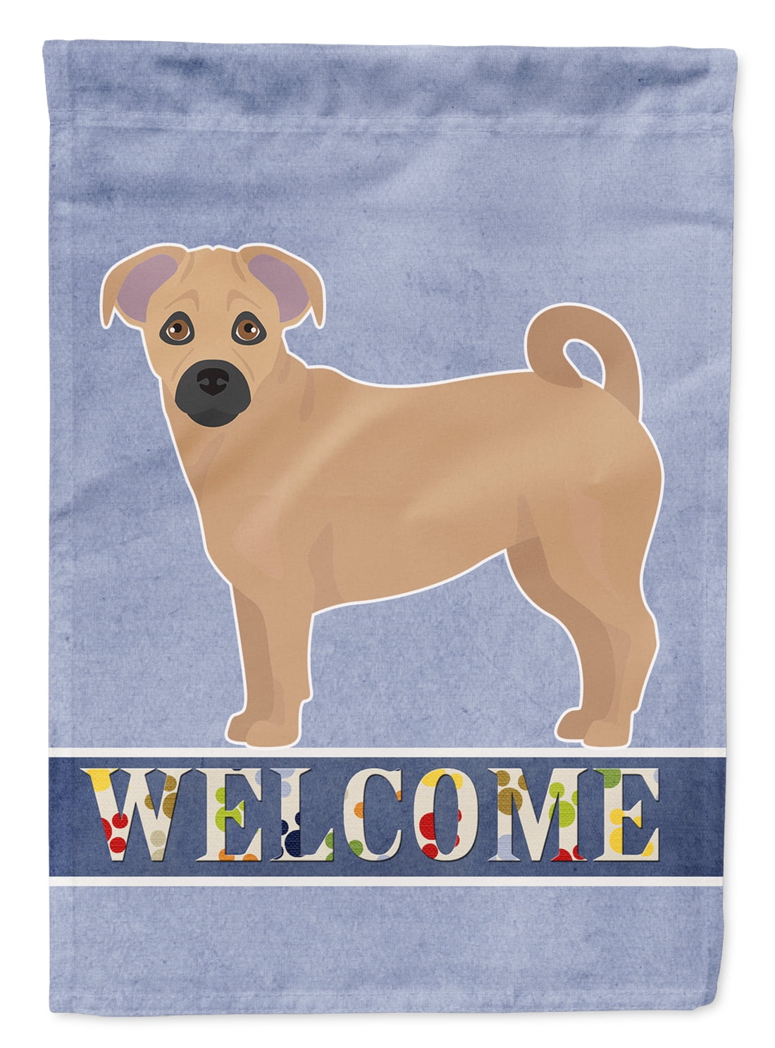 Tan Jug Welcome Garden Size Flag
