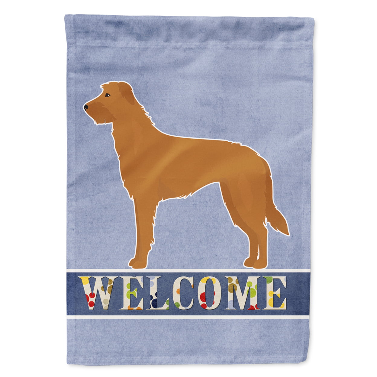Lurcher No.2 Welcome Garden Size Flag