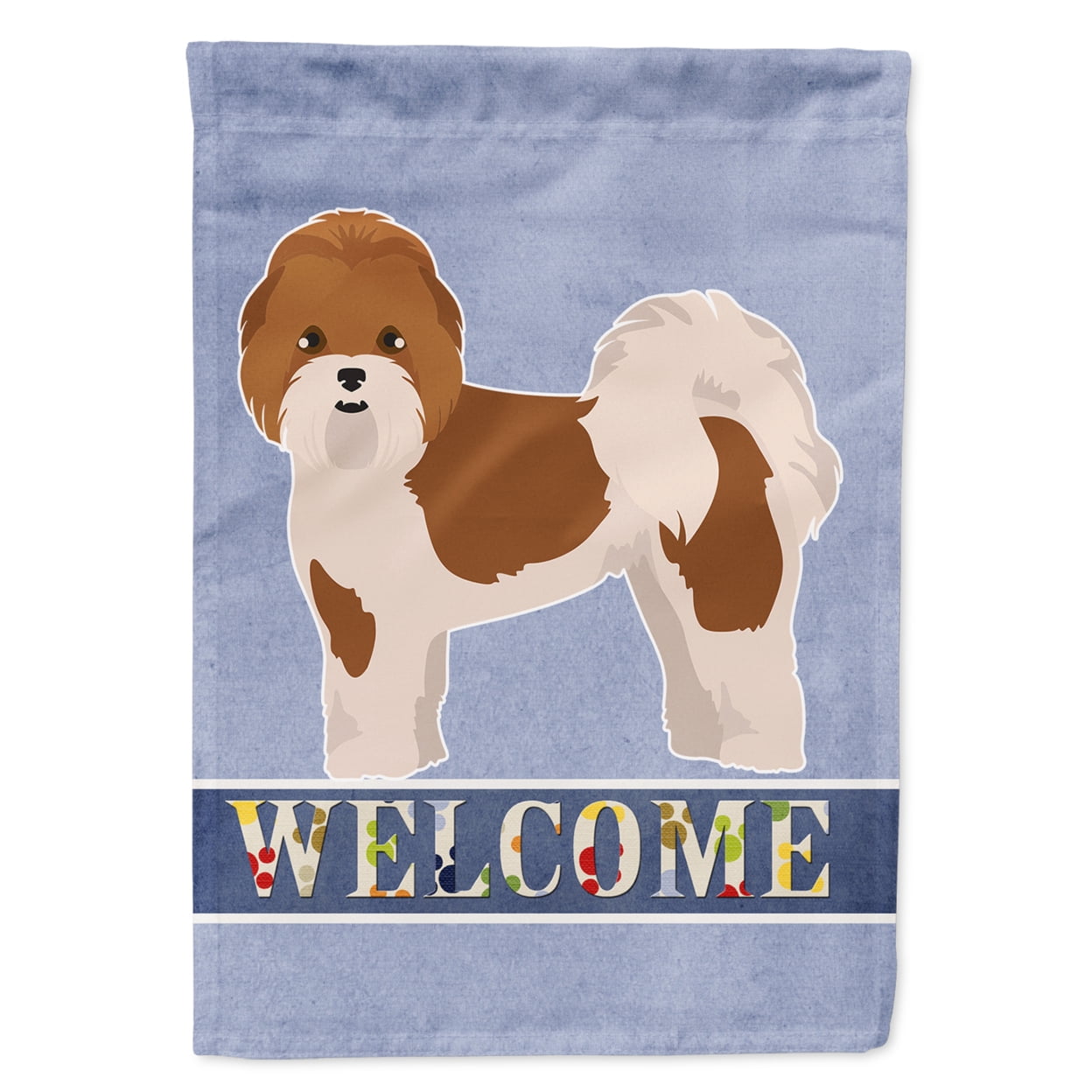 CK3759GF Mal-Shi Welcome Garden Size Flag