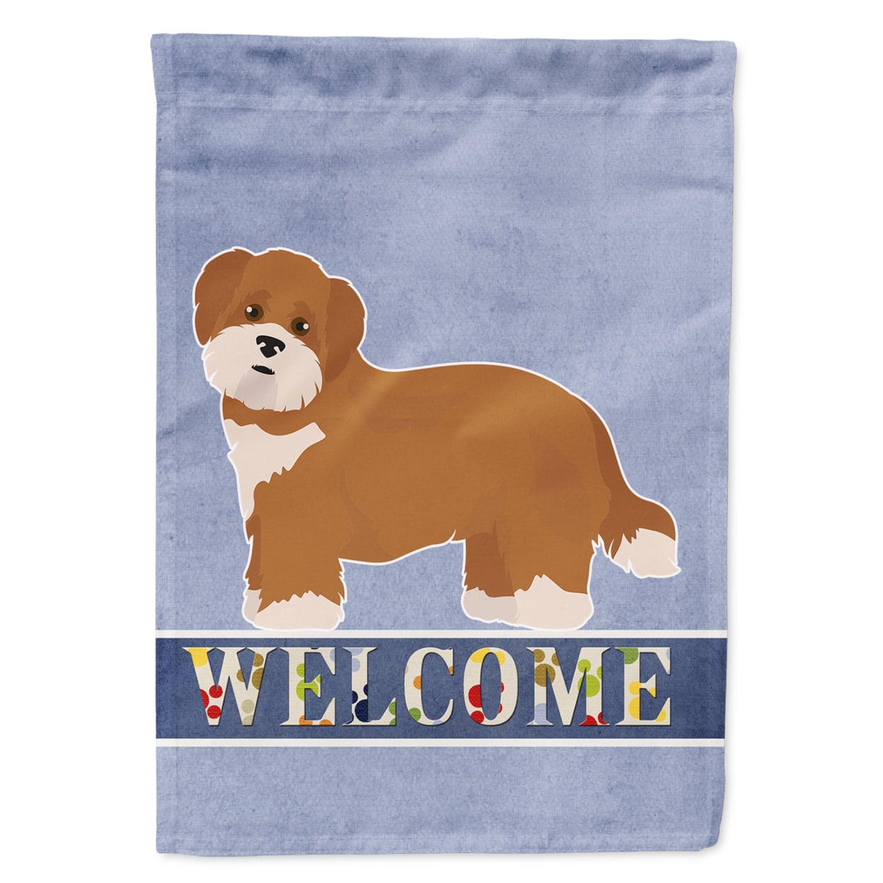 Shorkie No.2 Welcome Garden Size Flag