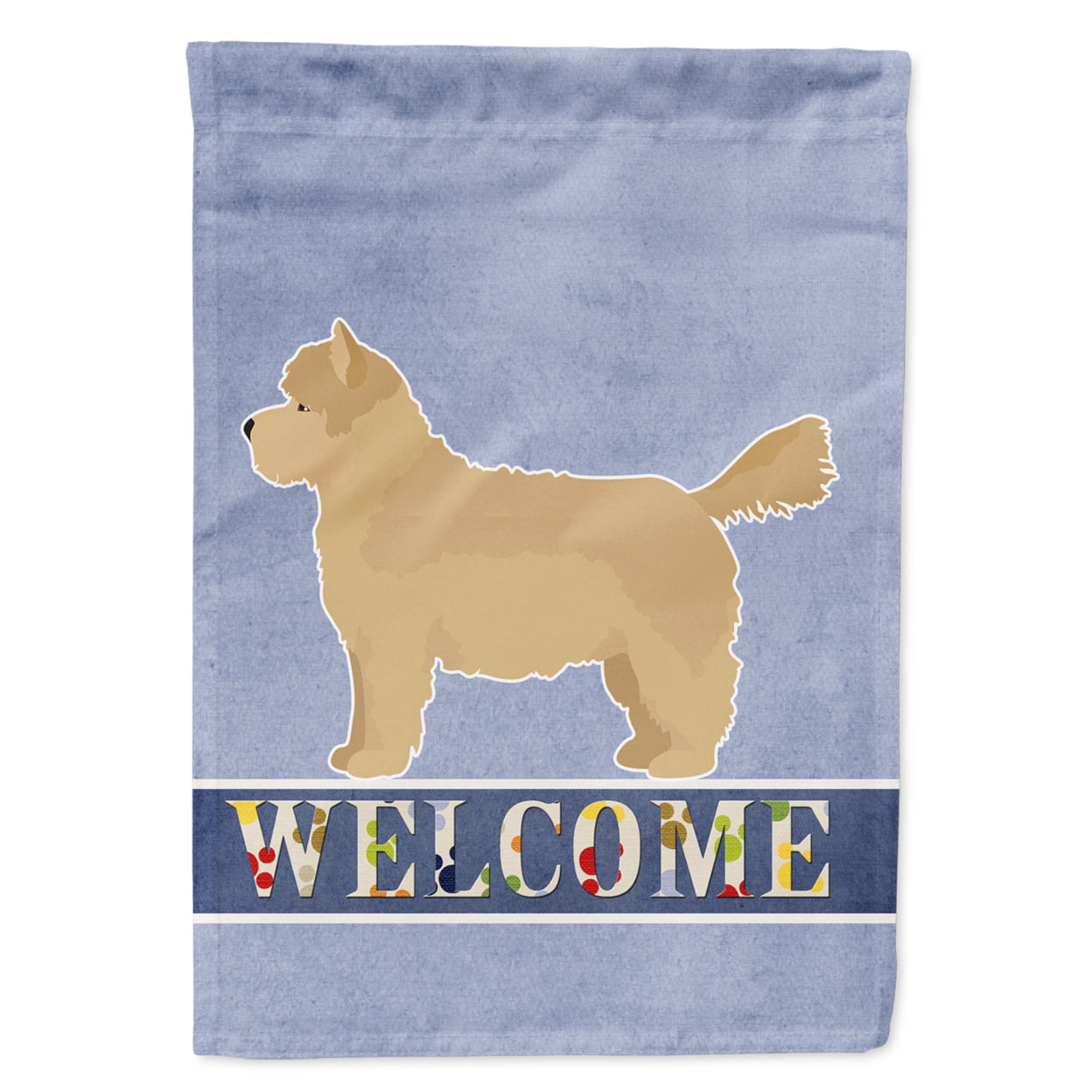 Westiepoo No.1 Welcome Garden Size Flag