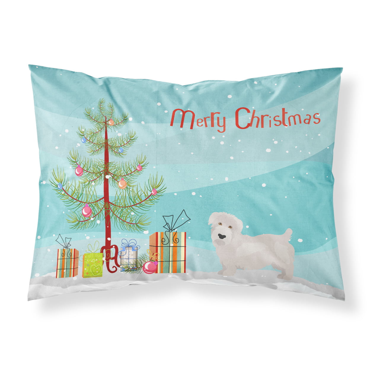 Glen of Imal Christmas Tree Fabric Standard Pillowcase