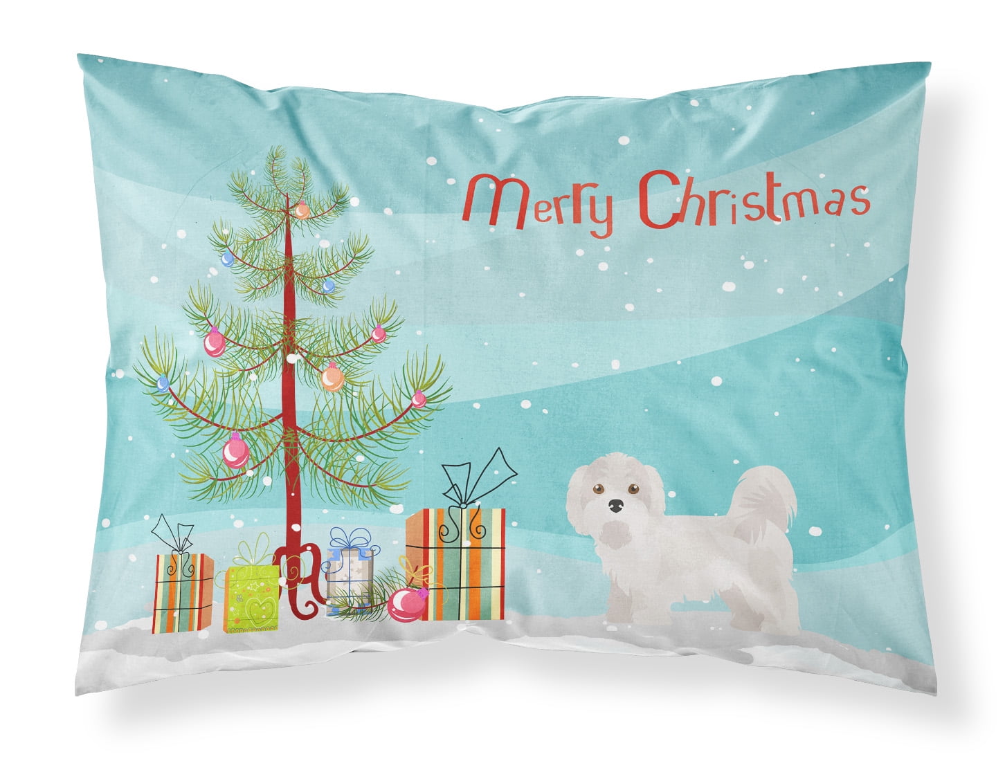 Kyi-Leo Christmas Tree Fabric Standard Pillowcase