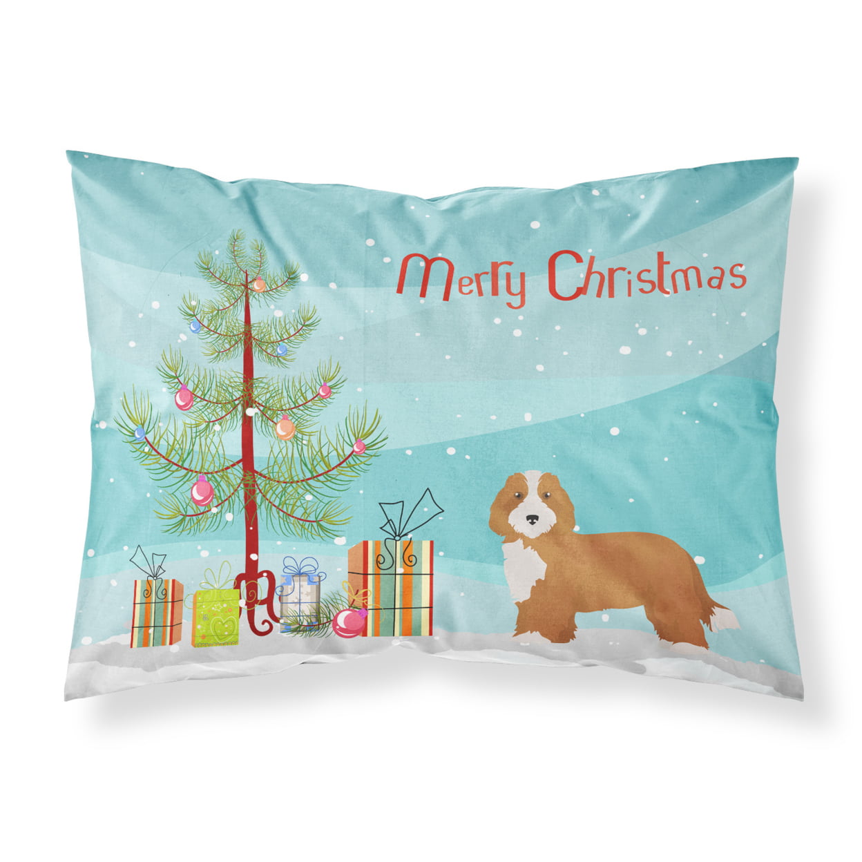 Doxiepoo No.2 Christmas Tree Fabric Standard Pillowcase