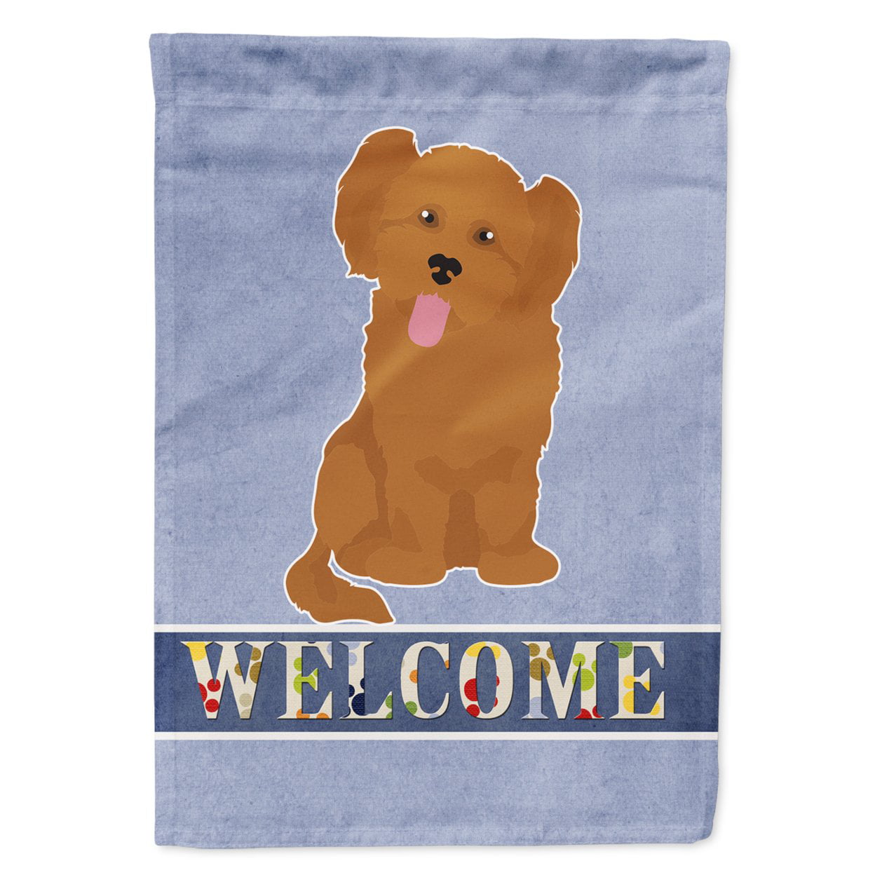 Shih Poo No.3 Welcome Garden Size Flag