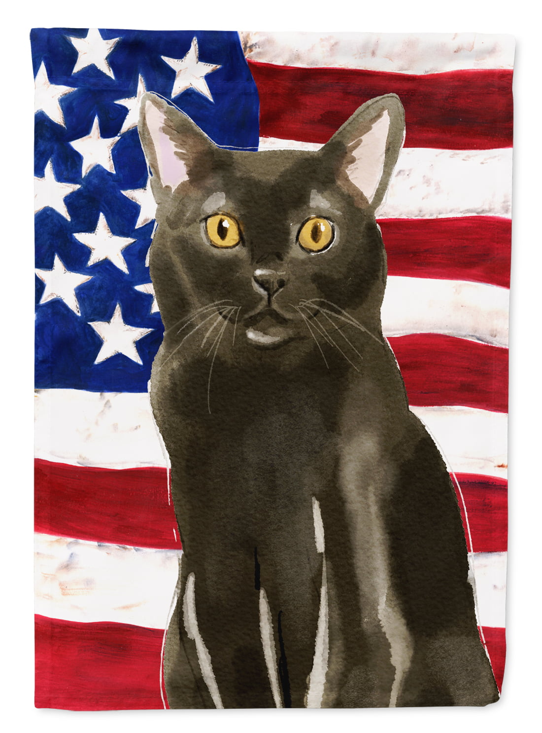 Bombay American Flag Flag Canvas House Size