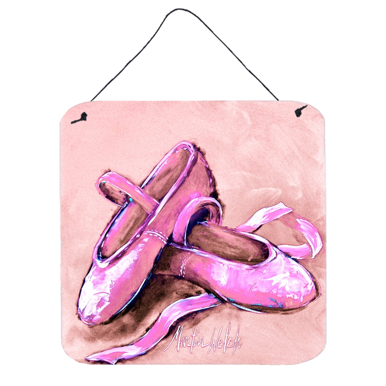 Ballet Shoes Pink Wall or Door Hanging Prints