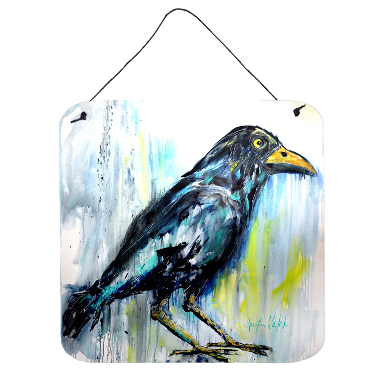 Burnt Corn Raven Wall or Door Hanging Prints