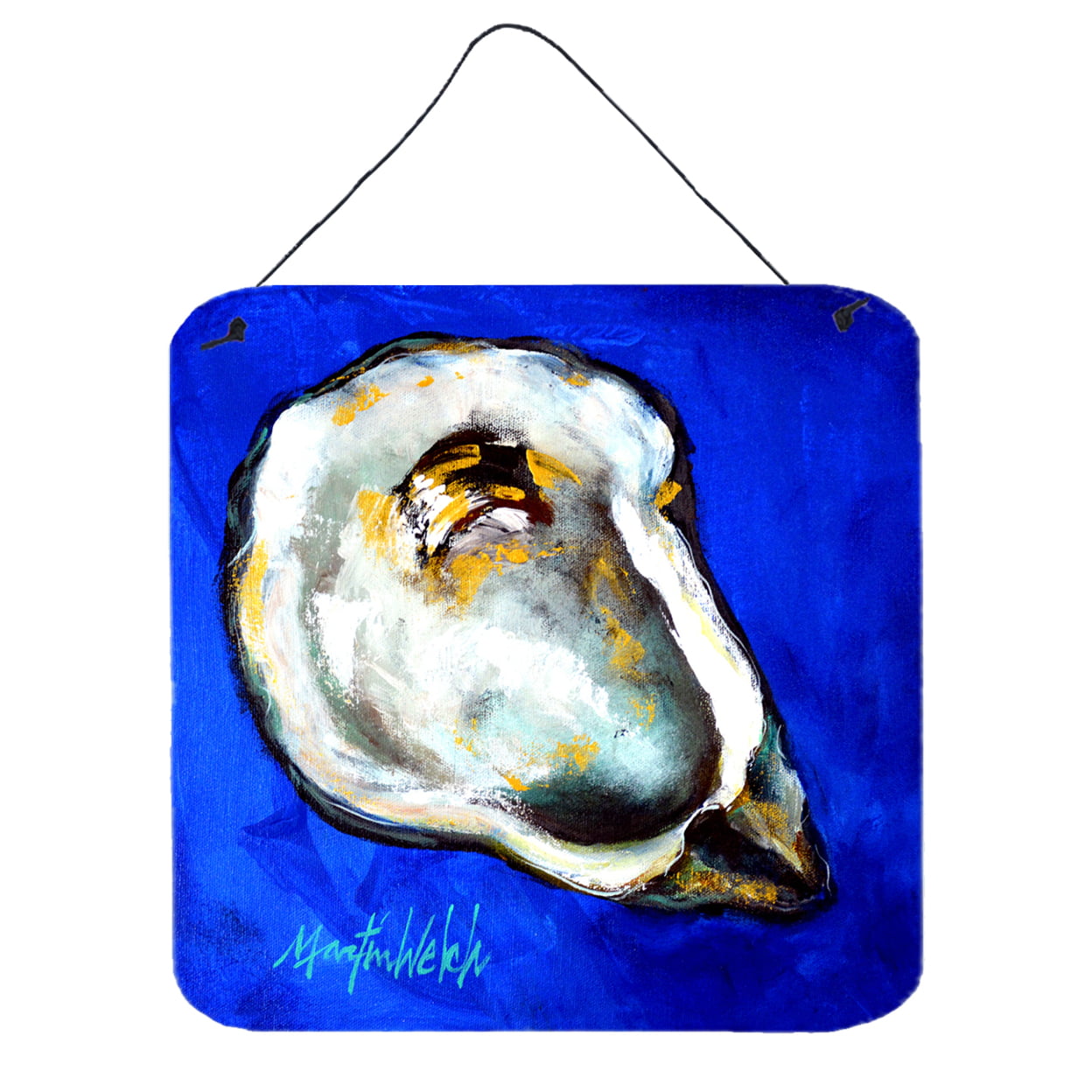 Oyster Gray Shell Wall or Door Hanging Prints