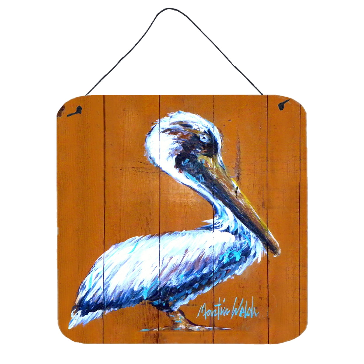 Pelican Hangin in Wall or Door Hanging Prints