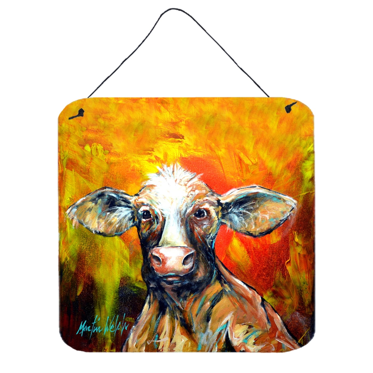 Happy Cow Wall or Door Hanging Prints